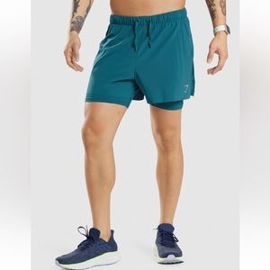 Men’s Gymshark speed 2 in 1 shorts